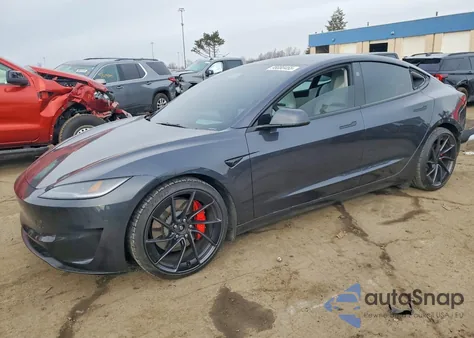 2024 Tesla Model 3 z USA, uszkodzony, nr VIN 5YJ3E1ET1RF848880